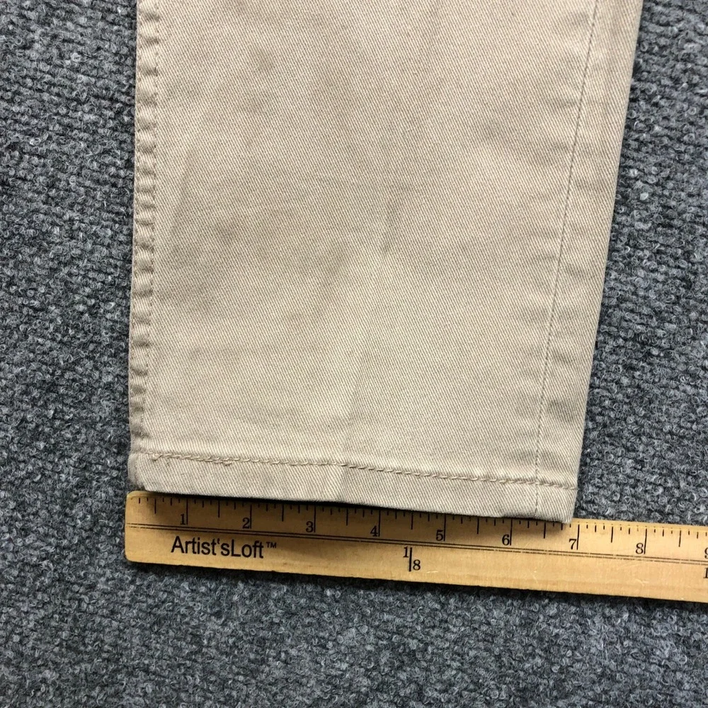 Levis 511 Slim Fit Khaki Tan Pants Mens W32 L34 04511-0925 Stretch Trousers
